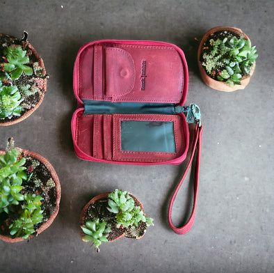 EMILIE Wallet/Wristlet - Leather