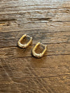 Huggie Hoop Earrings 16mm or 20mm Gold Filled 1/20