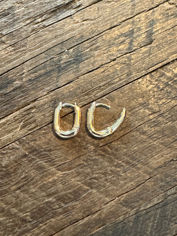 Huggie Hoop Earrings 16mm or 20mm Gold Filled 1/20