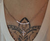 LIMITED EDITION - GRA Certified Moissanite Diamond Dainty Cross Necklace Sterling Silver