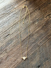 Pave CZ Heart Pendant