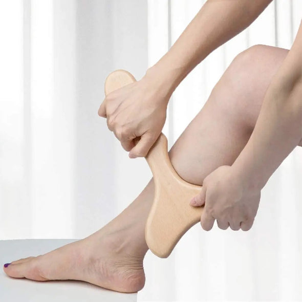 Berck Spa Collection Beech Wood Body Gua Sha Sculpting & Lymphatic Massager