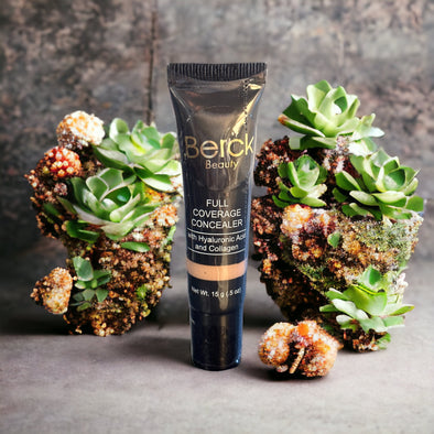 Berck Beauty - Full Coverage Concealer with Hyaluronic Acid & Collagen