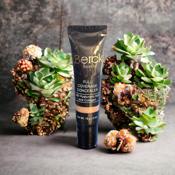 Berck Beauty - Full Coverage Concealer with Hyaluronic Acid & Collagen