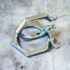 Hex Hoop Earrings