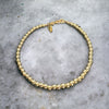 Beaded Bangle Bracelet 14k Gold Filled or 925 Sterling Silver
