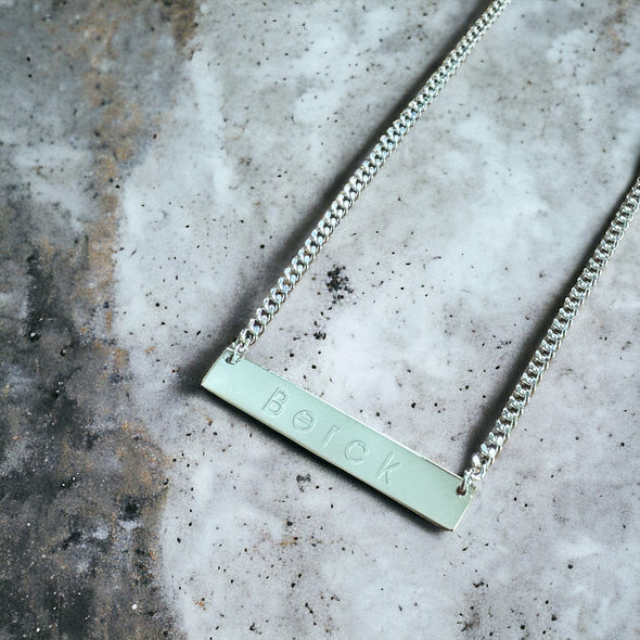 4hmnknd Bar Logo Necklace Limited Edition