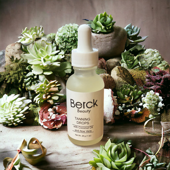 Berck Beauty - Bronze Beauty Tanning Drops with Coconut Oil & Aloe Vera (New Packaging)