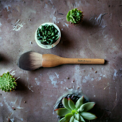 BB Luxury Makeup Brushes Walnut Wood Handles (Sold Individually)