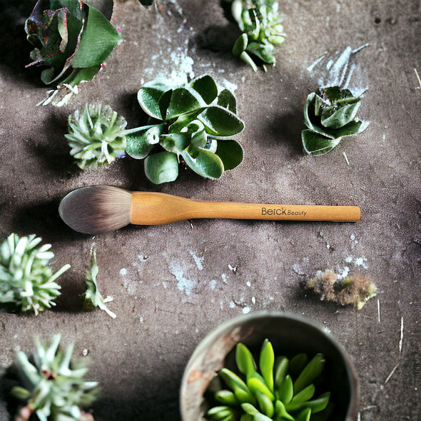 BB Luxury Makeup Brushes Walnut Wood Handles (Sold Individually)