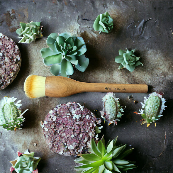 BB Luxury Makeup Brushes Walnut Wood Handles (Sold Individually)