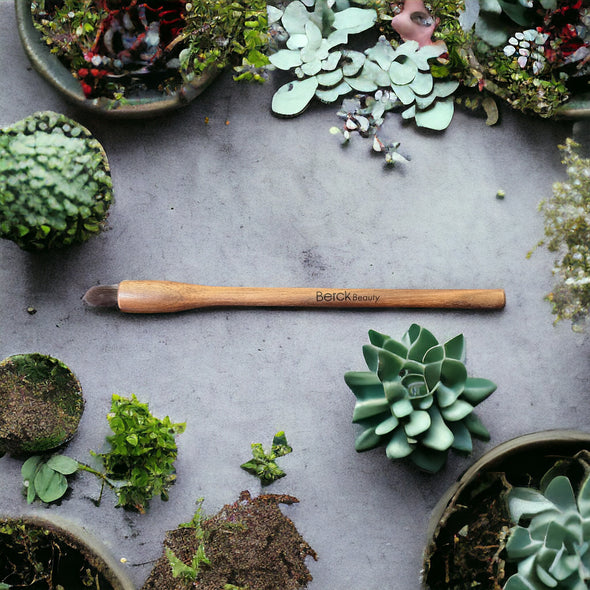 BB Luxury Makeup Brushes Walnut Wood Handles (Sold Individually)