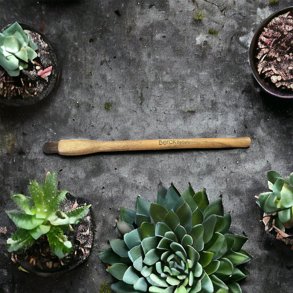 BB Luxury Makeup Brushes Walnut Wood Handles (Sold Individually)