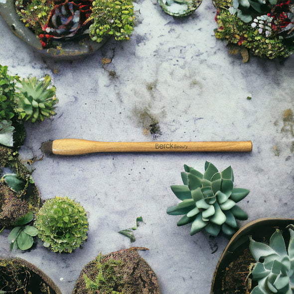 BB Luxury Makeup Brushes Walnut Wood Handles (Sold Individually)