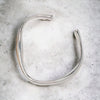 Abstract Open Bangle Bracelet