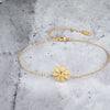 Waterproof Flower Anklet