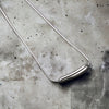 Abstract Tube Snake Chain Necklace