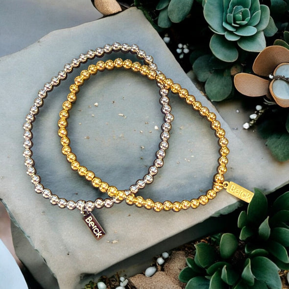 Waterproof Beaded Stretch Bracelet (Multiple Options)