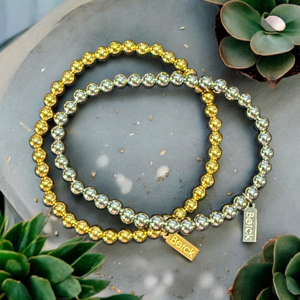 Waterproof Beaded Stretch Bracelet (Multiple Options)