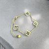 Waterproof Open Clover Bracelet