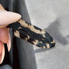 No-Crease Luxe Cheetah Hair Clips (Set of Two)