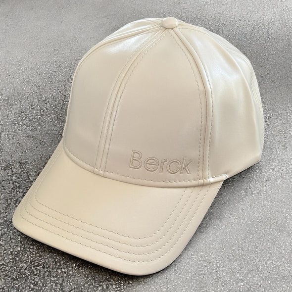 LIMITED EDITION Berck Embroidered Low Profile Trucker Faux Leather
