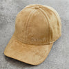 LIMITED EDITION Berck Embroidered Low Profile Trucker Faux Suede/Faux Hair