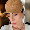 LIMITED EDITION Berck Embroidered Low Profile Trucker Faux Suede/Faux Hair