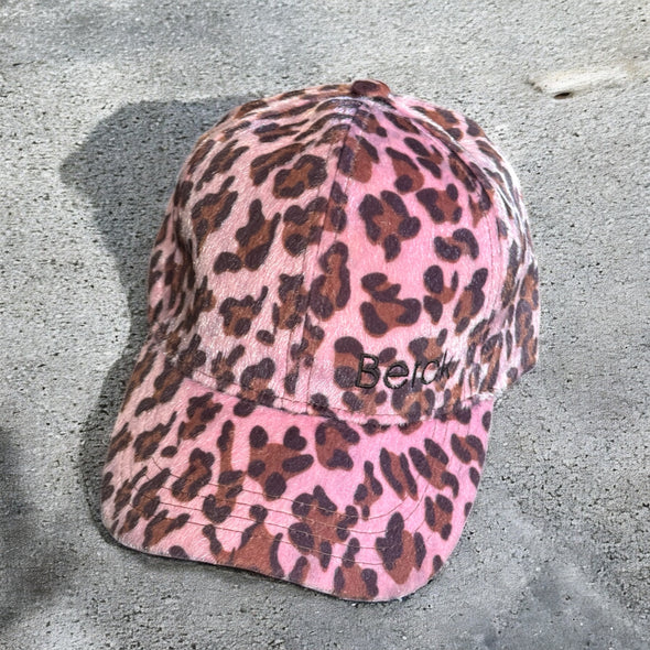 LIMITED EDITION Berck Embroidered Low Profile Trucker Faux Suede/Faux Hair