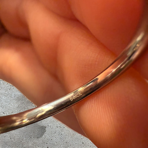 Waterproof 2mm Stacking Zircon Eternity Ring