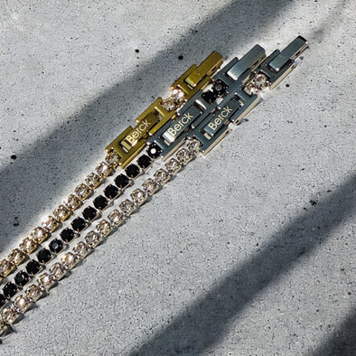 Waterproof 2mm Zircon Tennis Bracelet