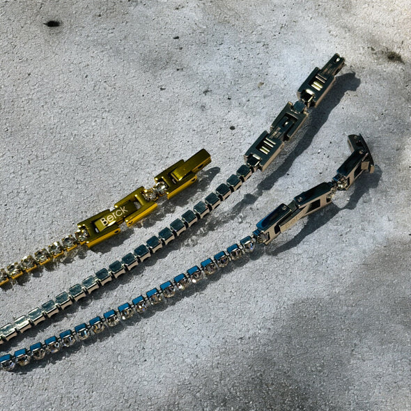 Waterproof 2mm Zircon Tennis Bracelet