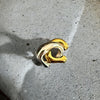 Waterproof Abstract Hoop Ear Cuff Polished Stainless Steel & 18k Gold PVD Plated Stainless Steel