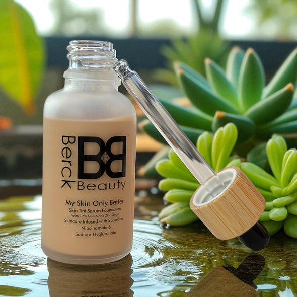 BB My Skin Only Better Skin Tint Serum Foundation with 12% Non Nano Zinc Oxide - Skincare Infused 💦