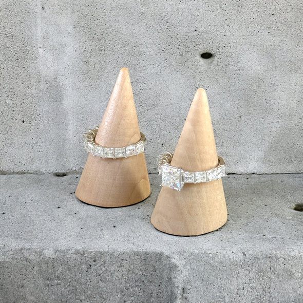 PREORDER - GRA Certified Moissanite Diamond Wedding & Engagement Rings (Sold Separately)