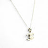 GRA Certified Moissanite Diamond CC Necklace