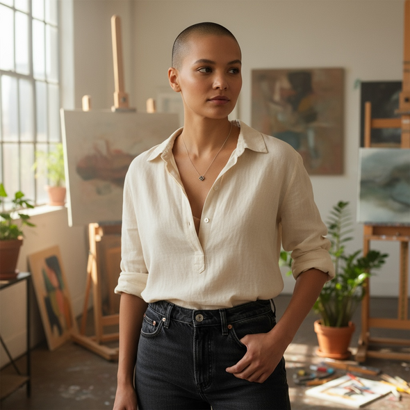 GRA Certified Moissanite Diamond Clover Necklace