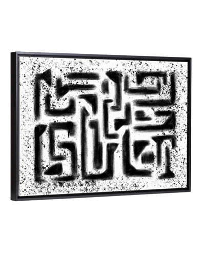 “Inked Out” Canvas Art Numbered Limited Edition