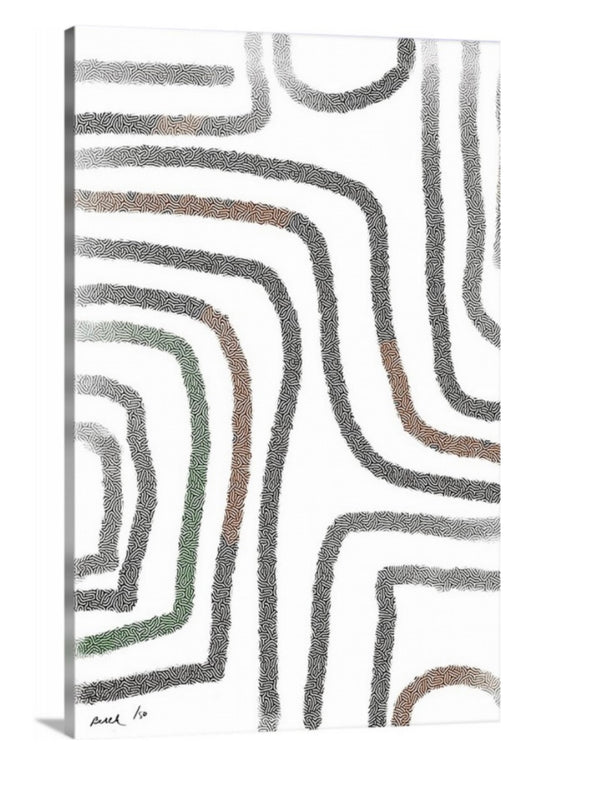 “A-Mazed” Canvas Art Numbered Limited Edition