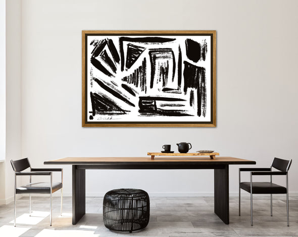 “Through The Door” Canvas Art Numbered Limited Edition