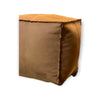 Berck Aniine Leather Pouf 18"